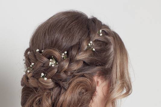 Bride hair by lilia costa