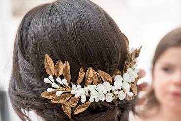 Bride hair by lilia costa