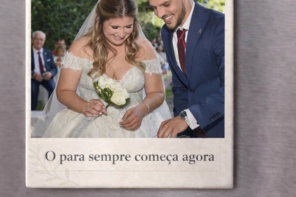 Lembranças personalizadas