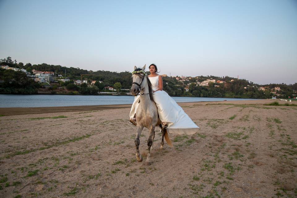 Sessão à beira rio