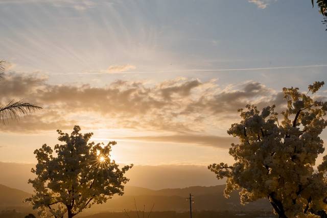 Por do sol