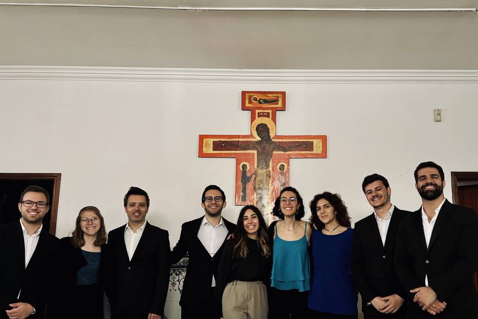 Coro Alto após uma cerimónia