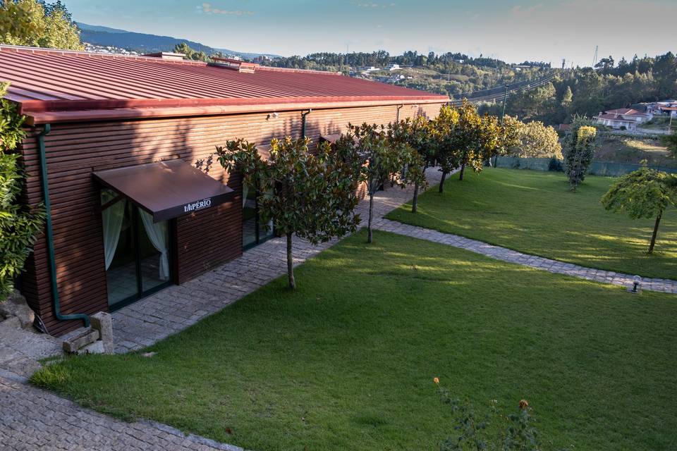 Vista do salão principal