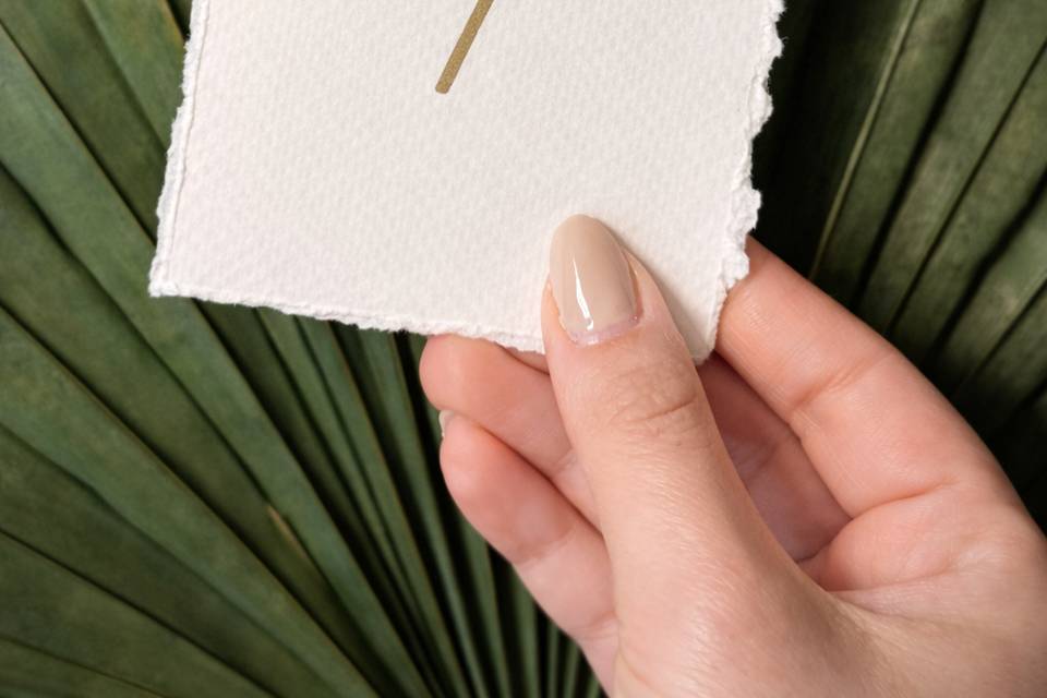 Marcador de Mesa Elegante