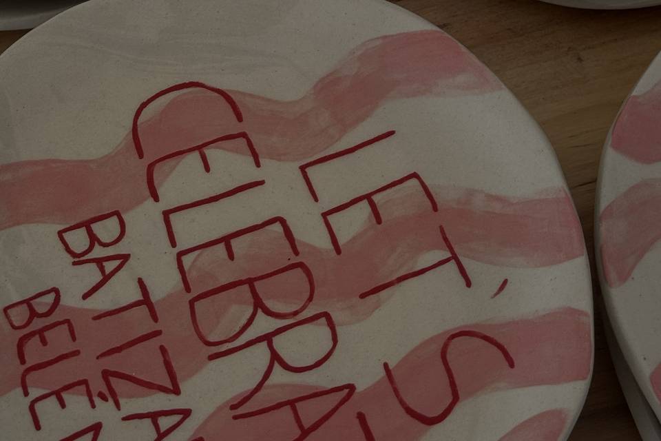 Pratos personalizados + padrão