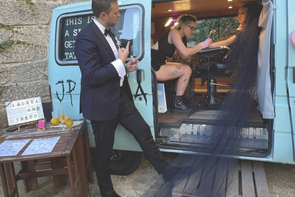 Bride and Groom