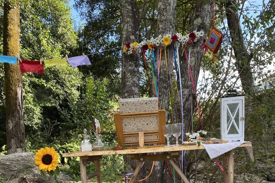 Um altar na Natureza!