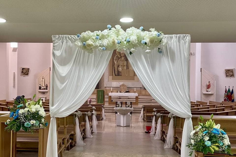 Entrada da igreja