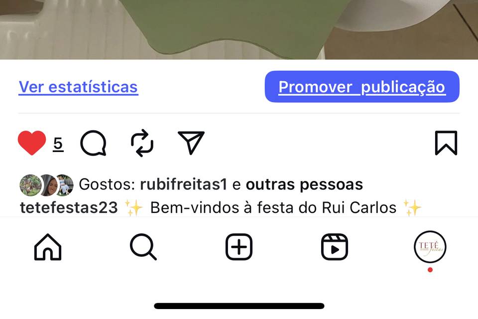 Menu personalizado