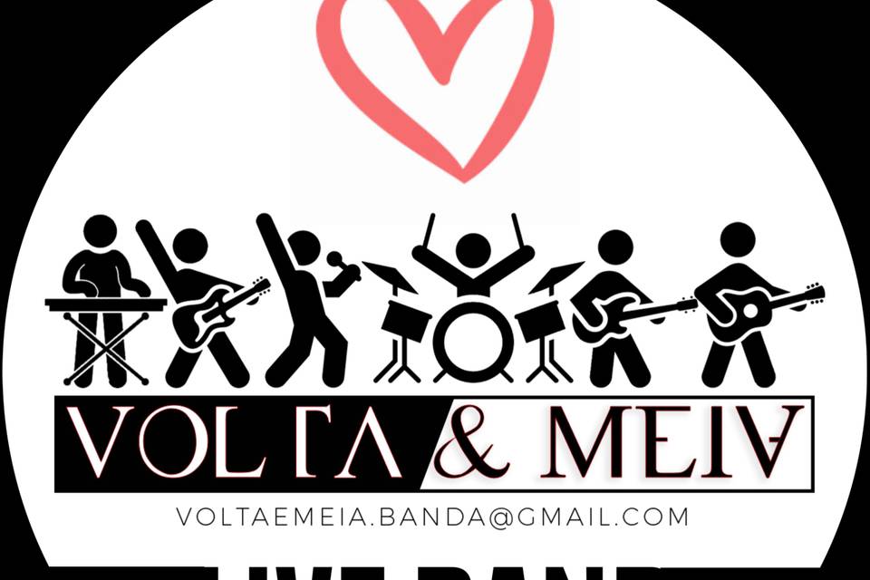 Logo Live Band Volta e Meia