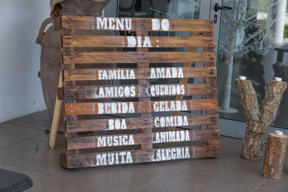 Receção cheia de alegria