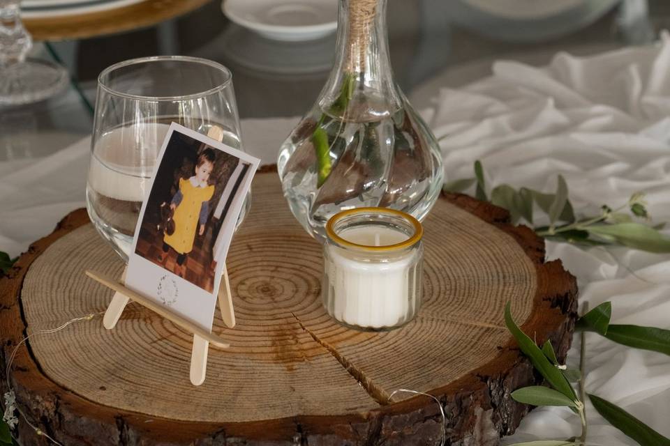 Centro de mesa elegante