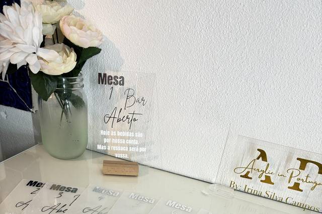 Marcadores de mesa