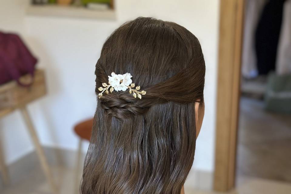 Penteado da noiva Catarina