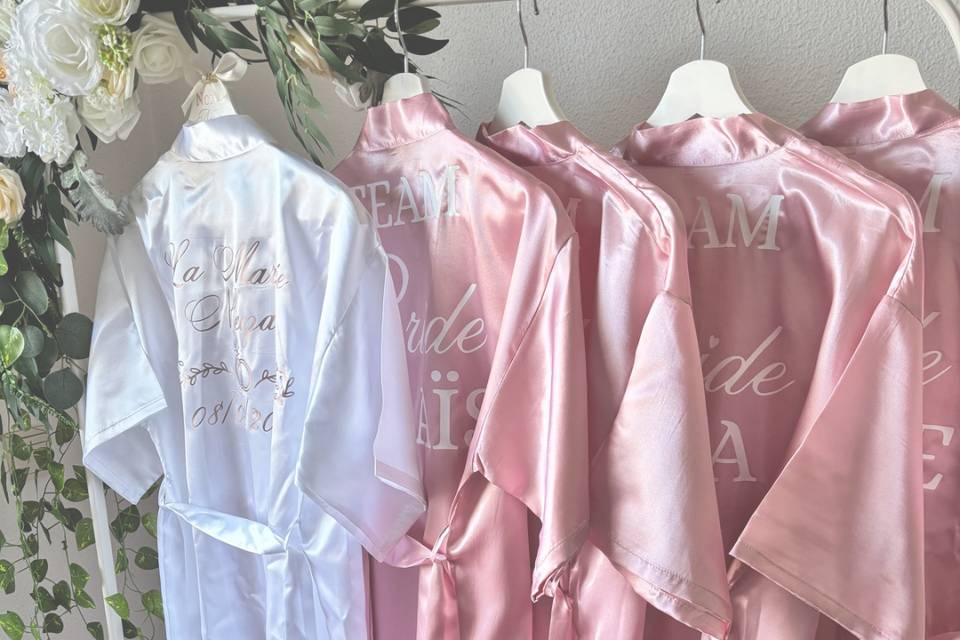 Robes noiva e damas de honor