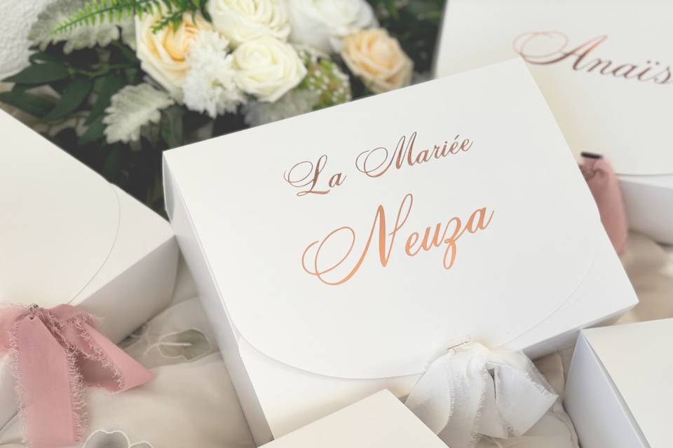 Caixas damas de honor