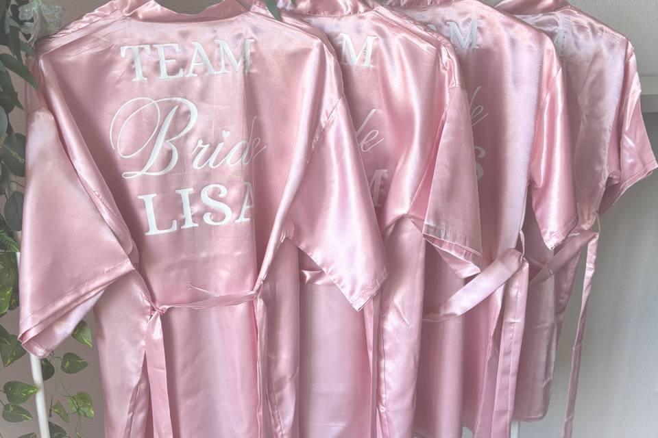 Robes damas de honor