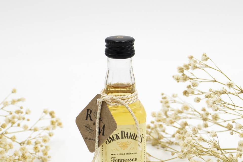 Mini garrafa Whisky JD Honey