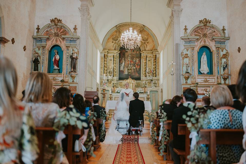 Cerimónia na Igreja