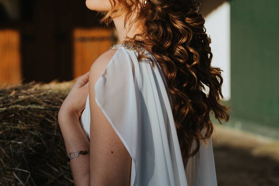 Boho style semi apanhado