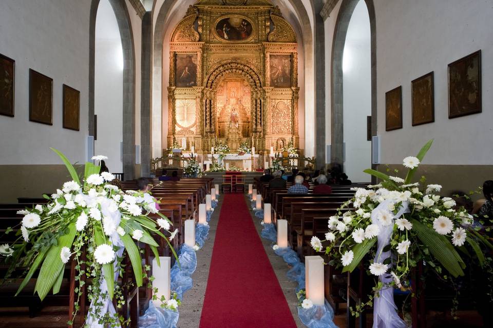 Decoração de igreja