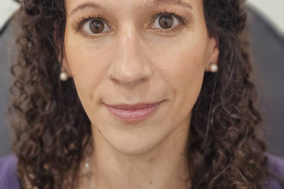 Maquilhagem de noiva simples