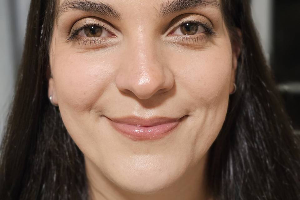 Maquilhagem de noiva simples