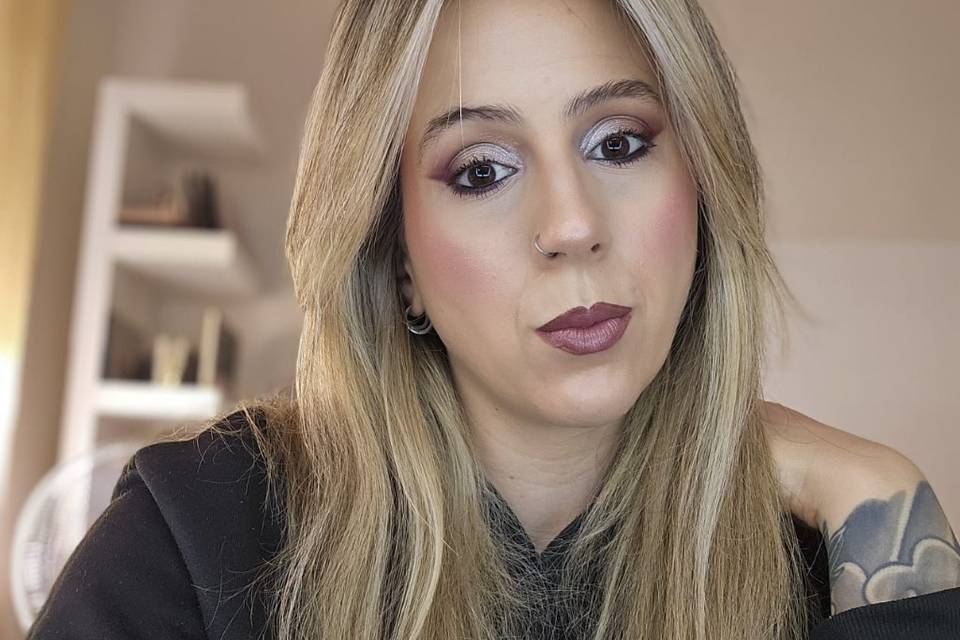 Maquilhagem noiva glam