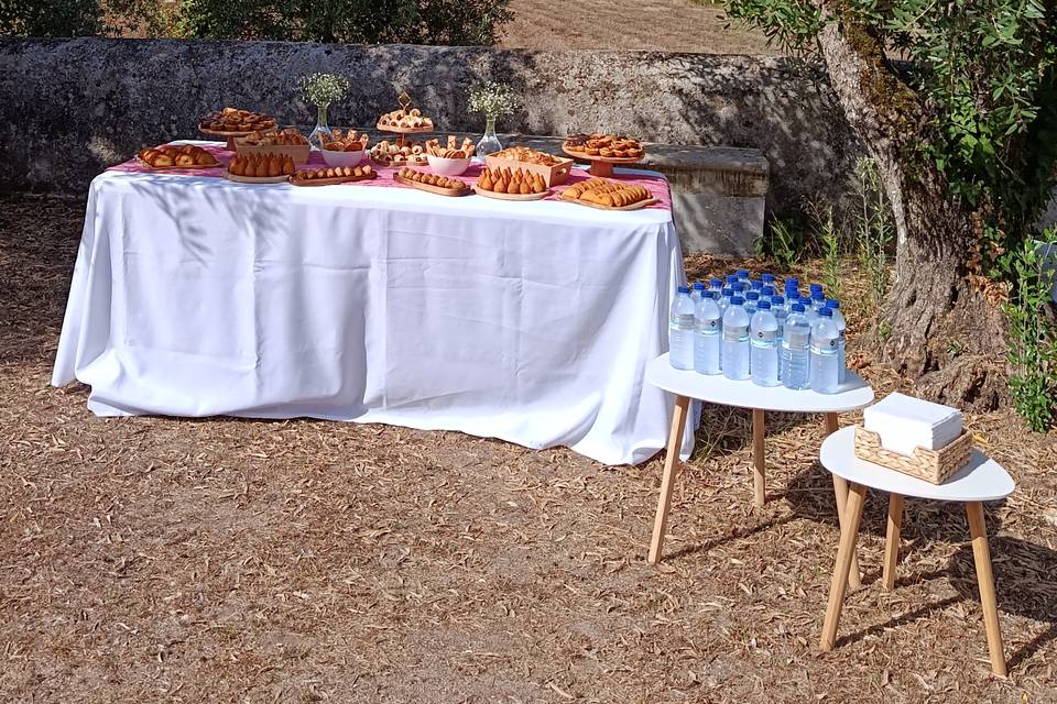 Recepção na igreja
