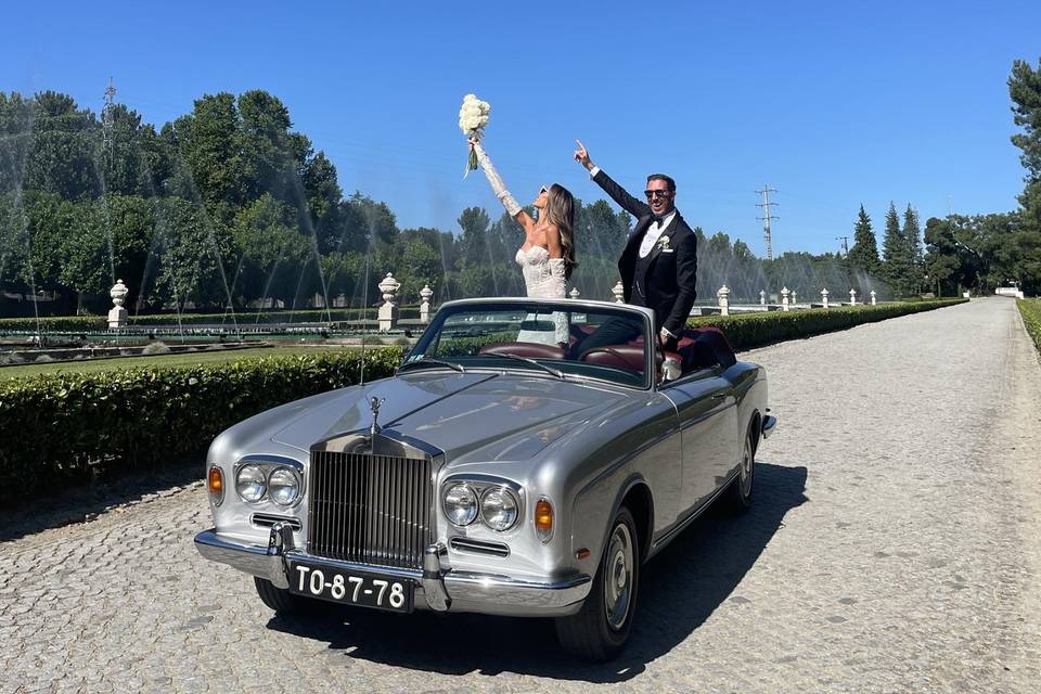 Rolls Royce descapotável cabri
