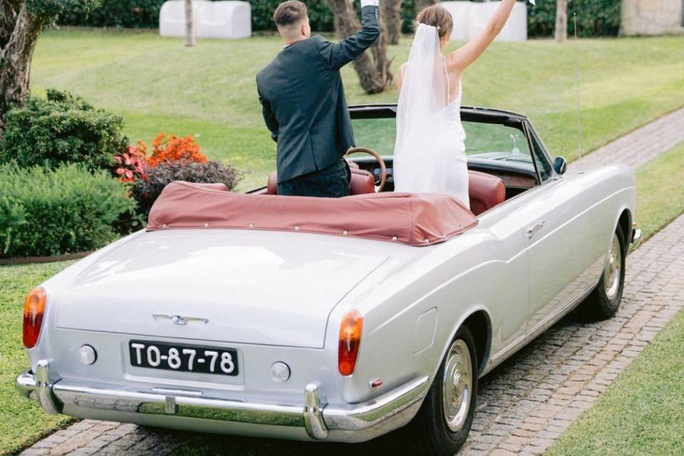 Rolls Royce cabrio casamentos