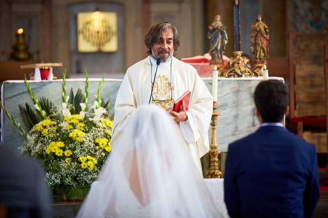 Durante a cerimónia