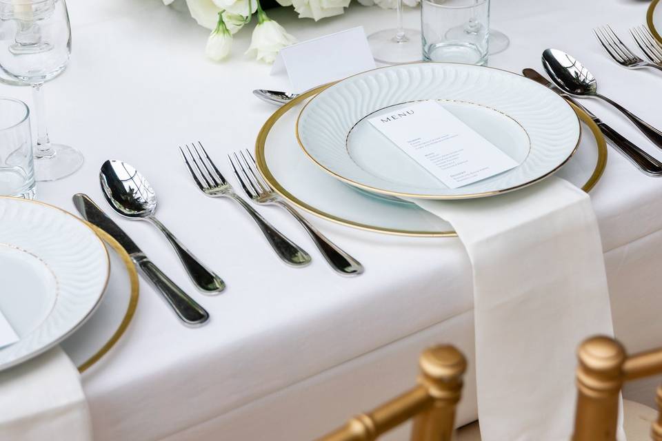 Mesa de casamento
