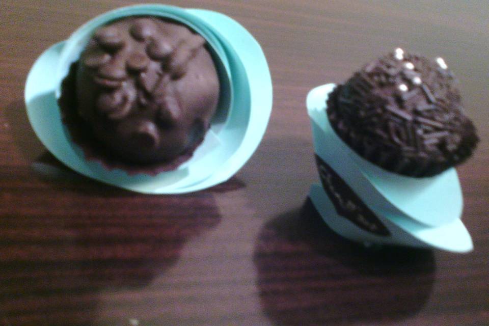 Brigadeiros trufas bombons