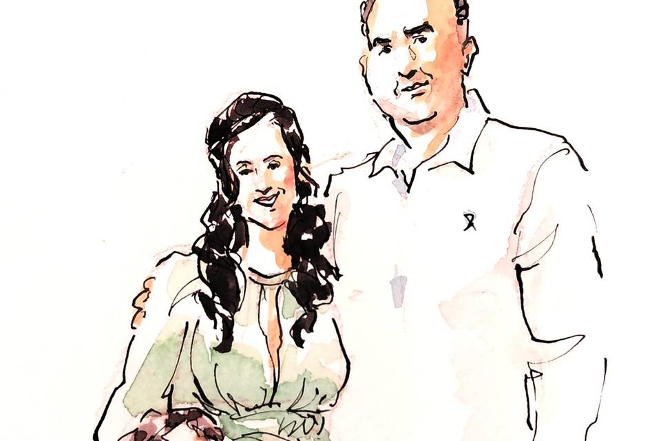 Retratos de convidados