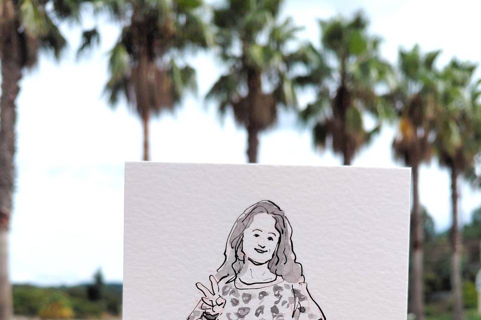 Retratos de convidados