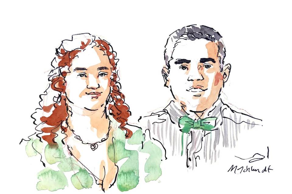 Retratos de convidados