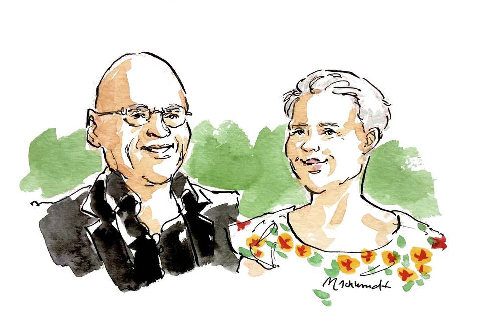 Retratos de convidados