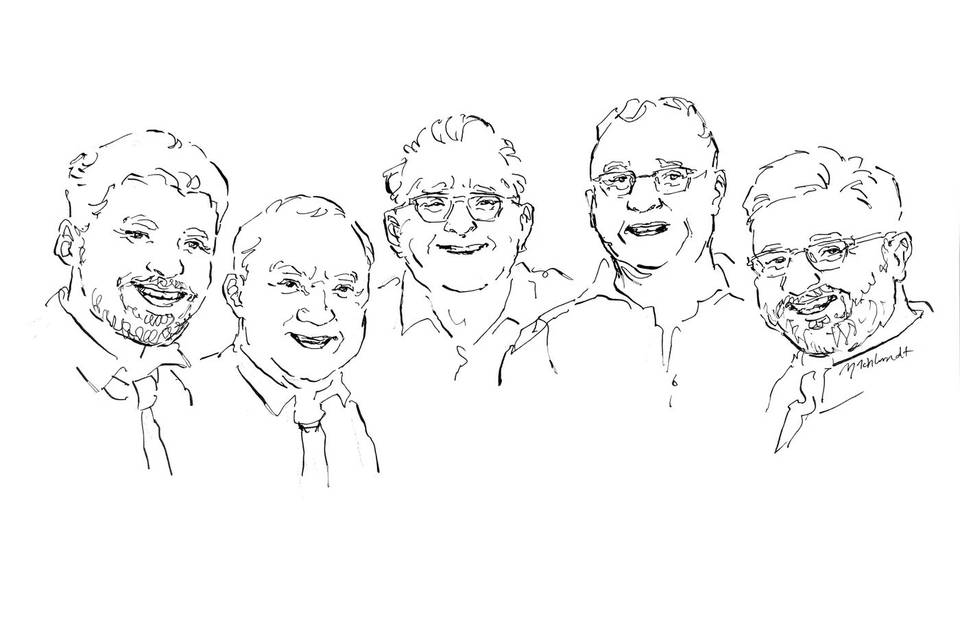 Retratos de convidados