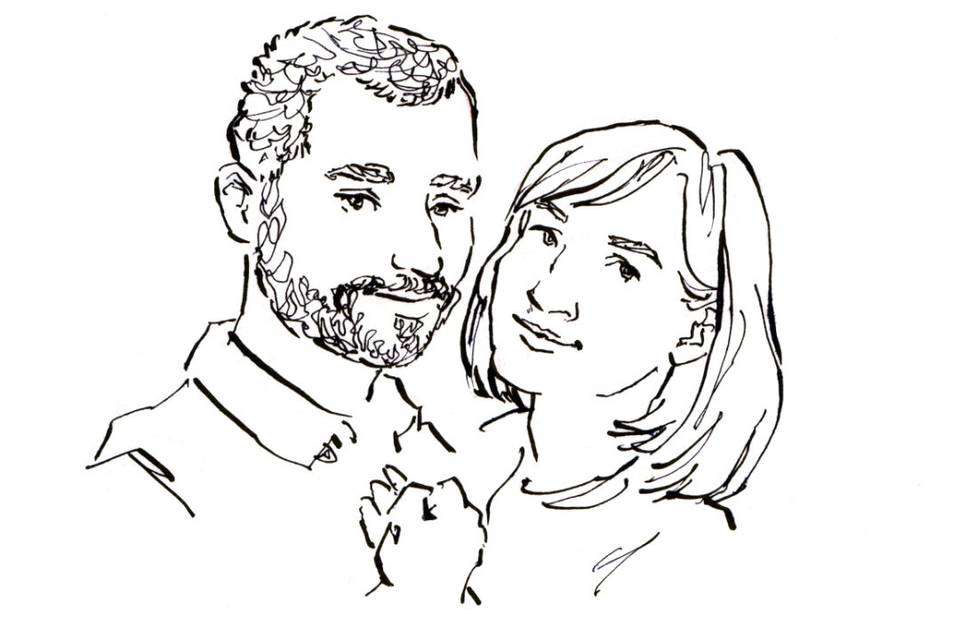 Retratos de convidados