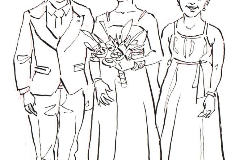 Retratos de convidados