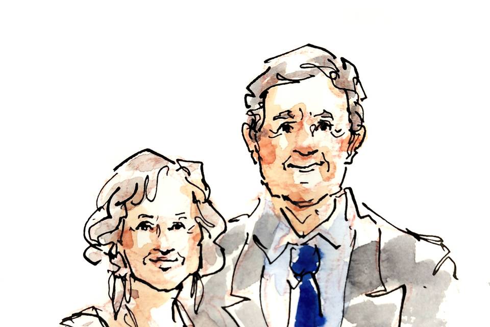 Retratos de convidados