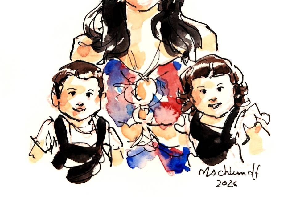 Retratos de convidados