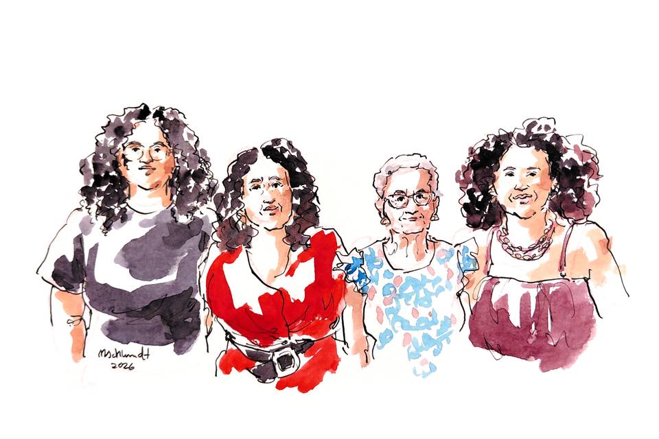 Retratos de convidados