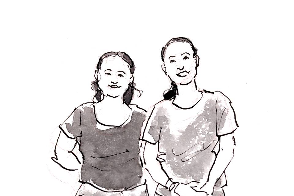 Retratos de convidados