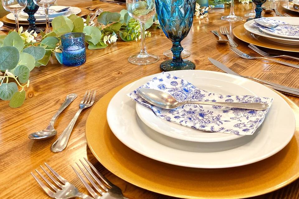 Decoração de mesa