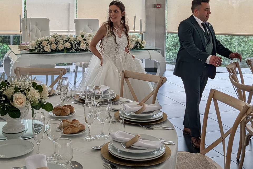 Primeira visita noivos ao salã