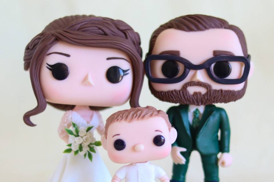 Noivinhos Pop personalizados