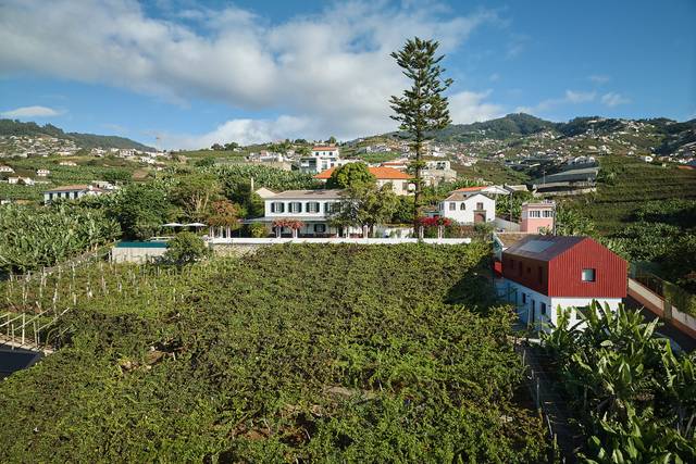 A vista completa da Quinta.