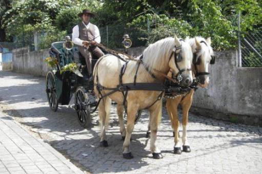 Charretes para casamentos